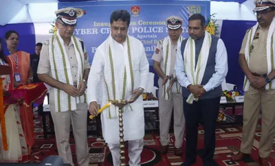 tripura cm inaugurates first cybercrime police station in agartala