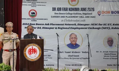 nagaland  governor highlights over 70 000 registered job seekers at kohima job fair 2026