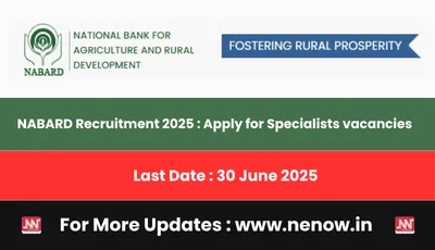nabard recruitment 2025   apply for specialists vacancies