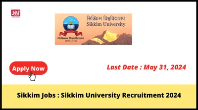 sikkim jobs   sikkim university recruitment 2024
