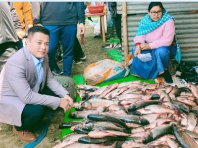 manipur  fish festival recovers rs 2 58 crore sale in one day