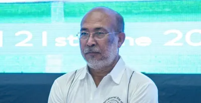 manipur government committed to combat external threats  cm biren singh