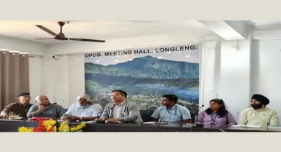 nagaland  central team assesses post disaster needs in longleng