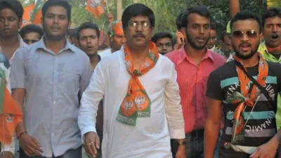 assam  aminul hoque laskar quits bjp  alleges bjp aiudf are one