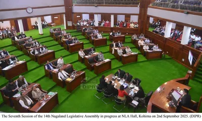 nagaland assembly pays tribute to former governor ganesan