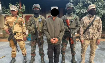 manipur  three insurgent cadres held in coordinated operations across valley districts