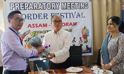 mizoram  assam to host first ever border festival on november 24