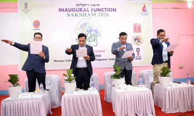 manipur  saksham 2026 campaign launched to promote oil and gas conservation