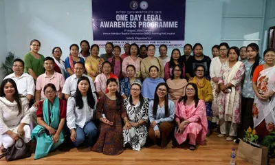 manipur  mscw organises legal awareness programme in imphal  highlights need to empower women