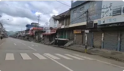 shutdown over two years of ethnic clash in manipur hits normal life