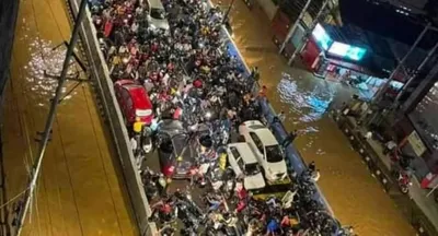 assam  artificial floods throws guwahati into chaos  schools and colleges in city to remain closed today