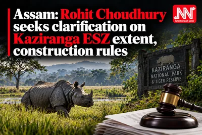 assam conservation activist writes to chief secretary over kaziranga esz restrictions