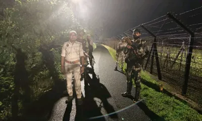 border vigil intensified  assam police  bsf launch joint patrol operations in sensitive regions