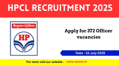 hpcl recruitment 2025   apply for 372 officer vacancies
