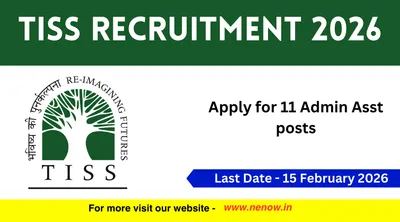 tiss recruitment 2026   apply for 11 admin asst posts