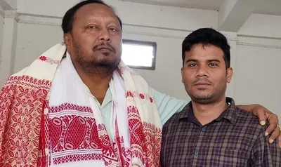 attack on assam congress chief  bjp in dock as accused youth’s image with mla padma hazarika surface