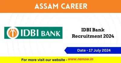 assam career   idbi bank recruitment 2024