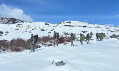 indian army trishakti corps completes high altitude route march in sikkim