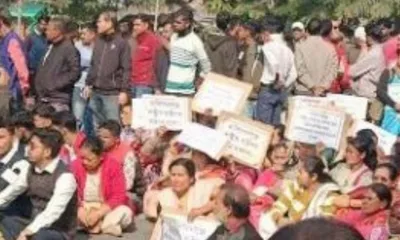 assam  residents block kaliabor–jakhalabandha road over proposed nh 715 diversion