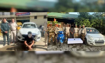 3 arrested in manipur vehicle theft case  stolen vehicles recovered
