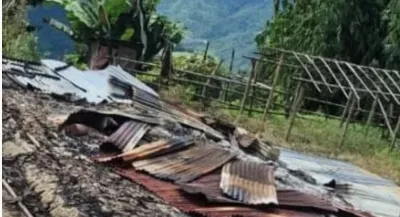 manipur  over 200 naga households displaced in three districts amid escalating naga kuki conflict