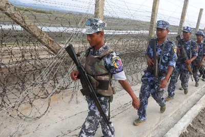 mizoram  29 myanmarese soldiers sent back to myanmar