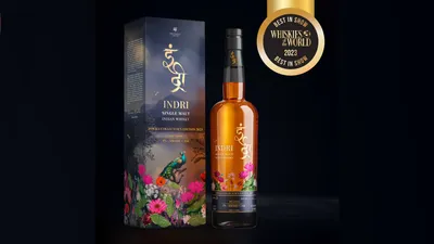 indri diwali collector’s edition shines at  whiskies of the world award  2023