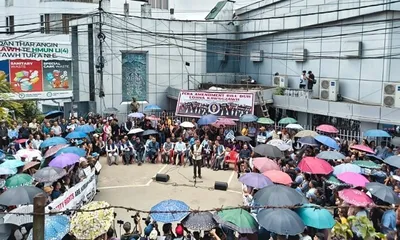 mizoram  thousands rally in aizawl against proposed fcra amendment bill