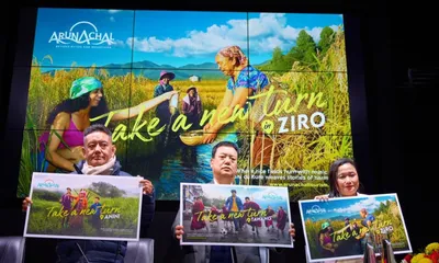 arunachal unveils ‘take a new turn’ tourism campaign