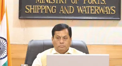 india will be a major shipping industry in 25 years  says sarbananda sonowal