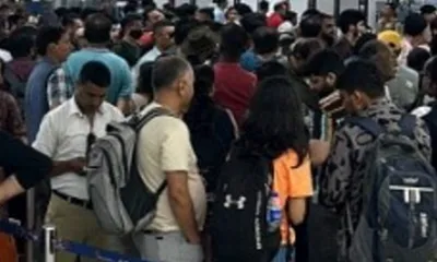 manipur  meitei travelers stranded as indigo cancels flights at imphal airport