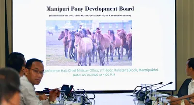 manipur cm launches digital registry to conserve endangered manipuri pony