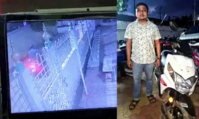 assam  guwahati police arrest man for placing pork at mosque