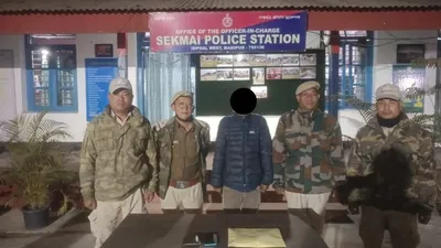 manipur  senior citizen among two arrested in heroin busts