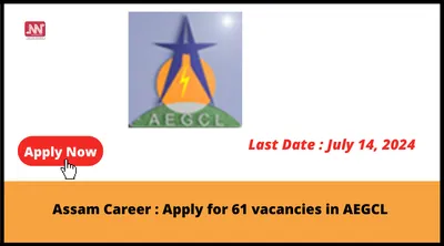 assam career   apply for 61 vacancies in aegcl