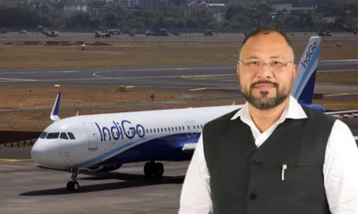 indigo flight with assam minister narrowly avoids runway collision at guwahati airport