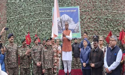 first batch of pilgrims begins kailash manasarovar yatra via nathula in sikkim