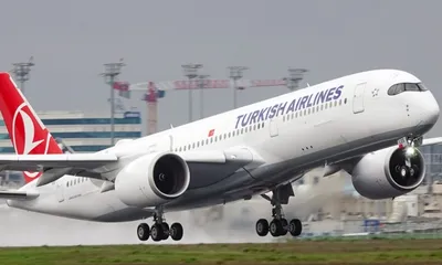 nepal  turkish airlines flight tyre catches fire during landing at kathmandu  passengers safe