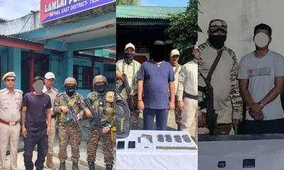 manipur tightens security ahead of patriots’ day 2025  3 insurgents arrested