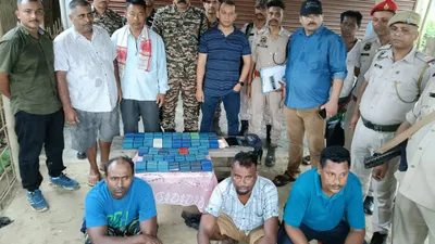 assam  four nabbed with half a kilo of heroin in golaghat