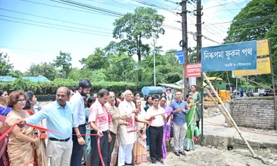 assam  dibrugarh renames jyotinagar road as nirupama phukan road