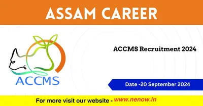 assam career   accms recruitment 2024