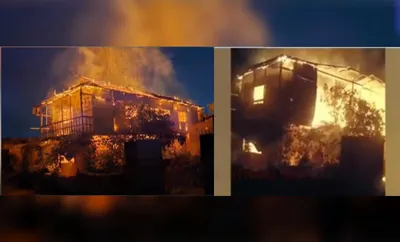 manipur  3 arrested  including juvenile  for arson in imphal east