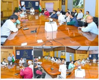manipur cm chairs nda meet  vows coordinated action amid cocomi agitation