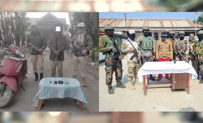 2 kcp rebels arrested for extorting money in manipur