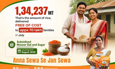 assam to resume subsidised dal and sugar distribution under pds from august