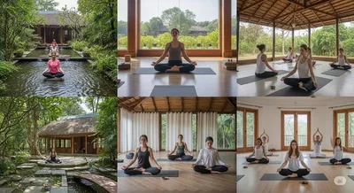 top 7 wellness retreats and yoga spaces in guwahati