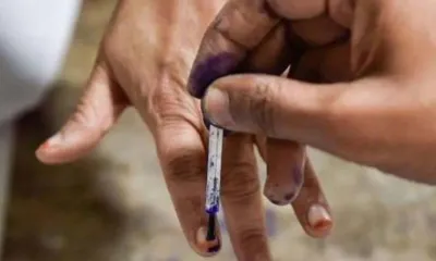 assam elections 2026  repolling underway in sribhumi following polling day unrest