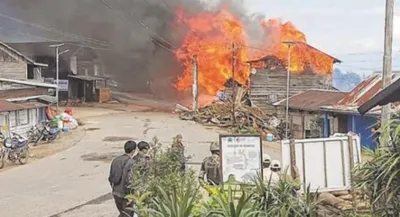 manipur  at least 10 killed as fresh violent clashes hit hill districts 