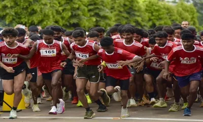 nagaland  run that is red but message goes beyond